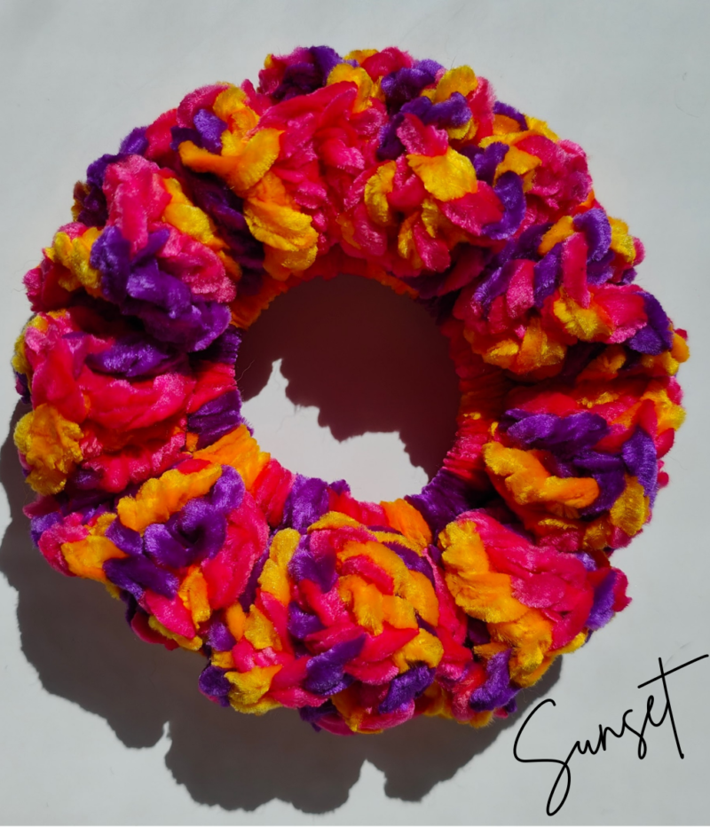 Sunset Scrunchie